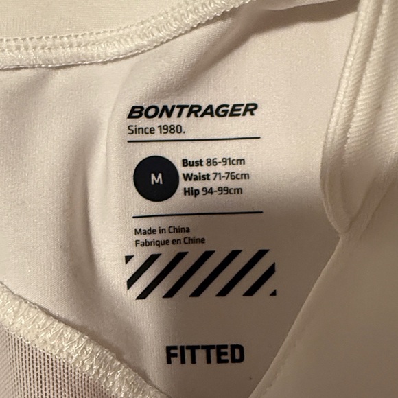 White and Gray Women's Cycling Top - Picture 6 of 8